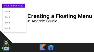 Opening a Floating Menu in Android