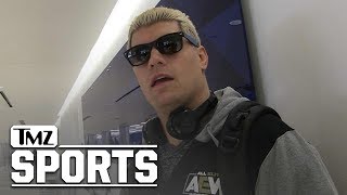 كودي رودز: مقاتلو UFC مرحب بهم في اتحاد المصارعة الجديد، ولكن بشرط | TMZ Sports screenshot 5