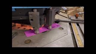 EUROMAG MULTI 220/6 Notching machine with adjustable angle a