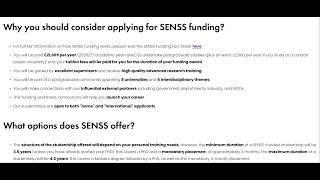 SENSS & WRDTP Scholarships: Free tuition, living stipends, and extra stipends