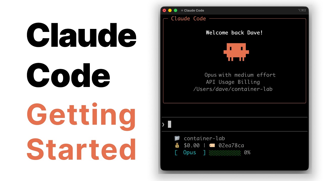 Introduction to Claude Code - Getting Started - YouTube