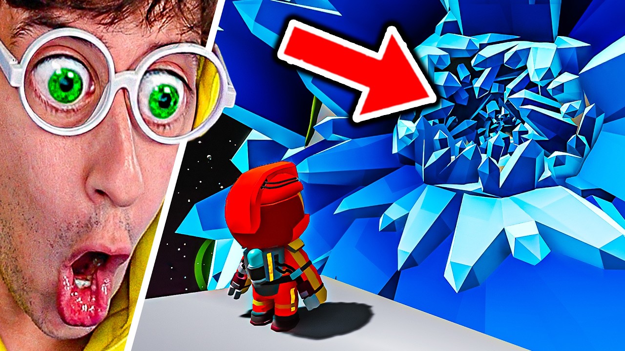 ATRAPADOS en CUEVA ALIEN 👽☢️💀!! (tengo miedo 😭) - Wobbly Life #455