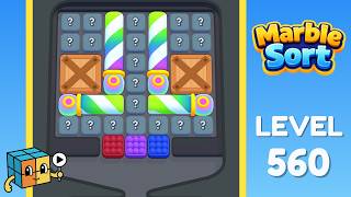Marble Sort Level 560 (Very Hard) Walkthrough Solution