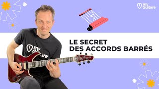 Le secret pour faire facilement des accords barrés à la guitare chords