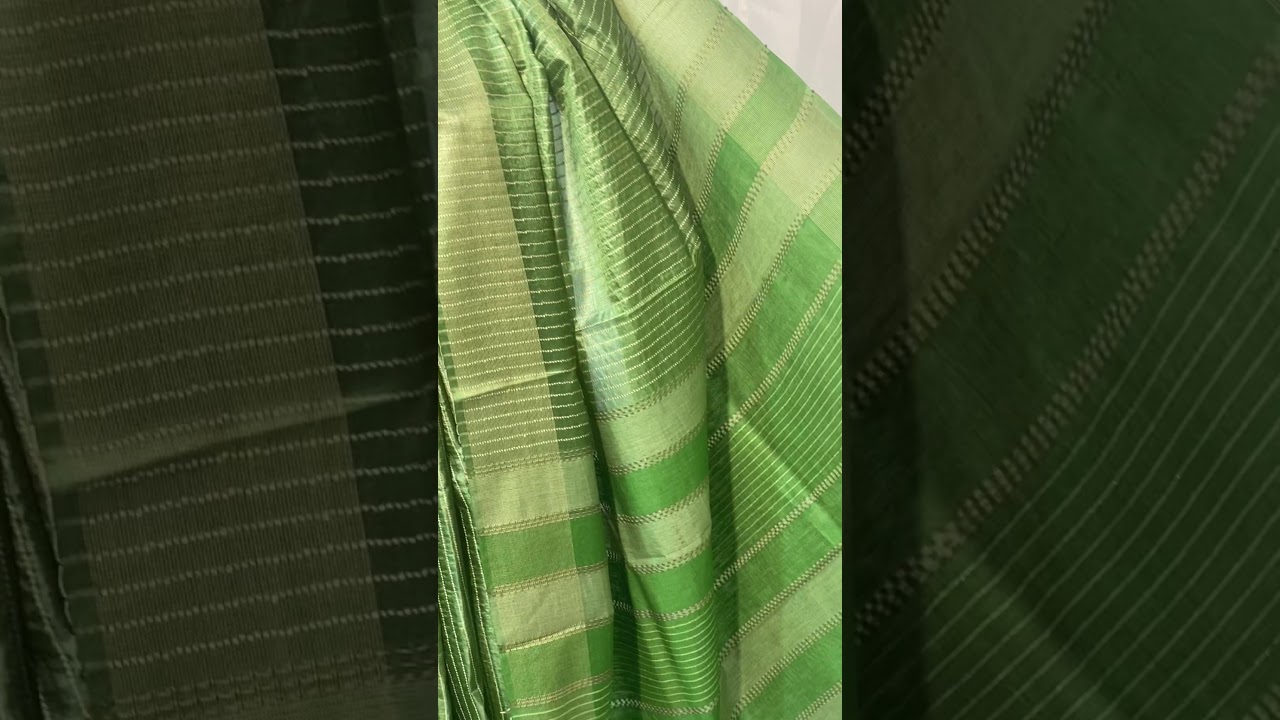 Kosa silk handloom woven saree. YouTube