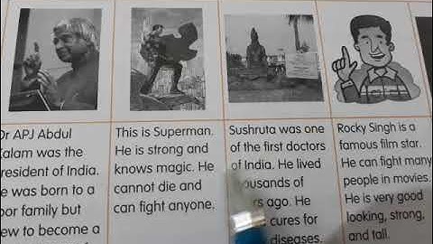 Class 4(S.S)- Worksheet S4(My Hero) of block 21(Changes People Make).