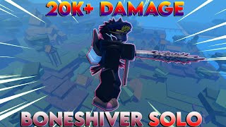 [GPO] BONESHIVER SOLO THIS NEW WEAPON IS REALLY STRONG 20K+ DAMAGE GAME