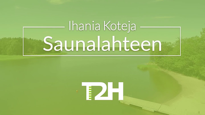 Asuinalueena Saunalahti Espoossa