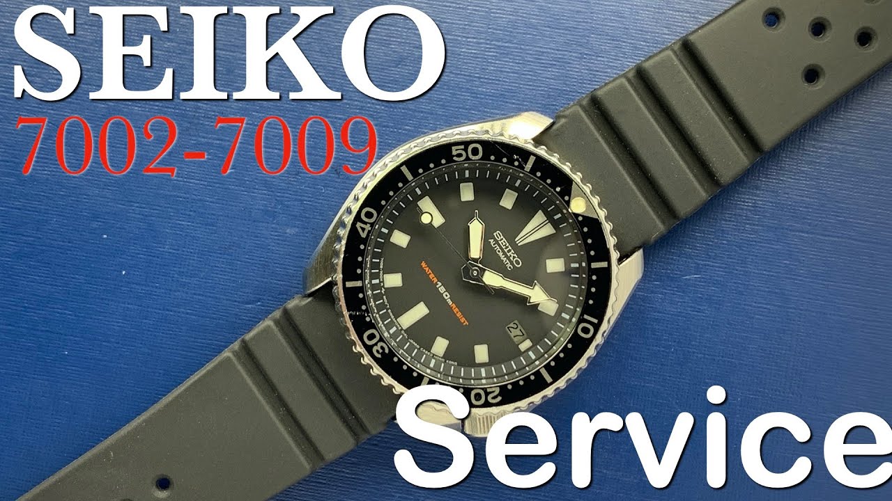 AUTHENTIC SEIKO AUTOMATIC SCUBA DIVER'S 17 JEWELS 7002-7001 MEN'S RETRO  WATCH | eBay