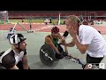 Interview - 1st and 2nd Mens 1500m Wheelchair Final