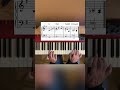 Reharmonization Tip no.1               #chords  #reharmonization #pianotutorial