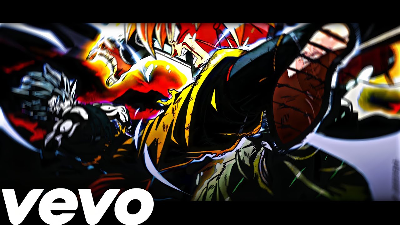 Goku vs Broly Edit / Rauw Alejandro, Chencho, Ft. Kevvo, Dalex... - El Efecto Rmx - (Letra / Lyrics)