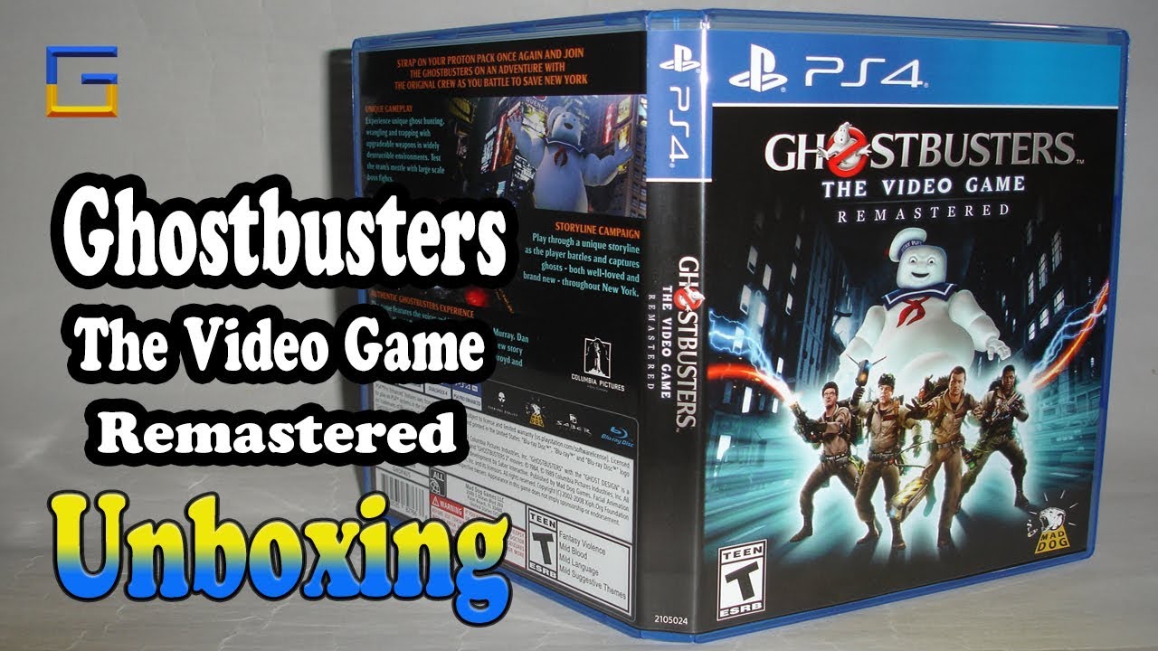 Ghostbusters: The Video Game Remastered PS4 Unboxing & Overview