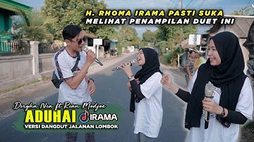 DUET MESRA DI TENGAH JALAN RAYA | ADUHAI - RIAN MODJOE FT. DIRGHA NIA DANGDUT JALANAN IRAMA DOPANG