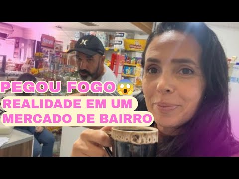 COMPRAMOS UM MERCADO,E ME APAVOREI NO QUE EU VI👀Nosso dia a dia no mercado de bairro 
