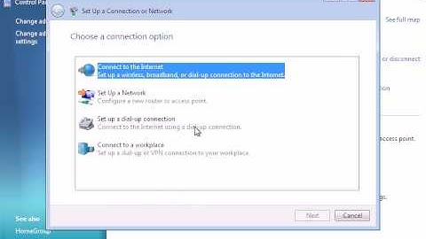 Windows 7 Internet PPPoE