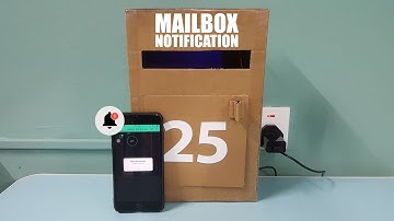 Mailbox with Notification Using Maker UNO and Blynk App #blynk #arduinoproject