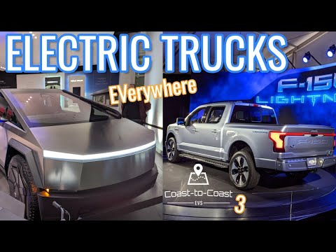 Electric Trucks Everywhere: Cybertruck Launch | F150 Lightning Sales Up | Rivian 52K | C-to-C EVs 3