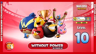 HOW TO GET 3 Stars for LEVEL 10 ANGRY BIRDS FRIENDS TOURNAMENT 1392 without POWER screenshot 4