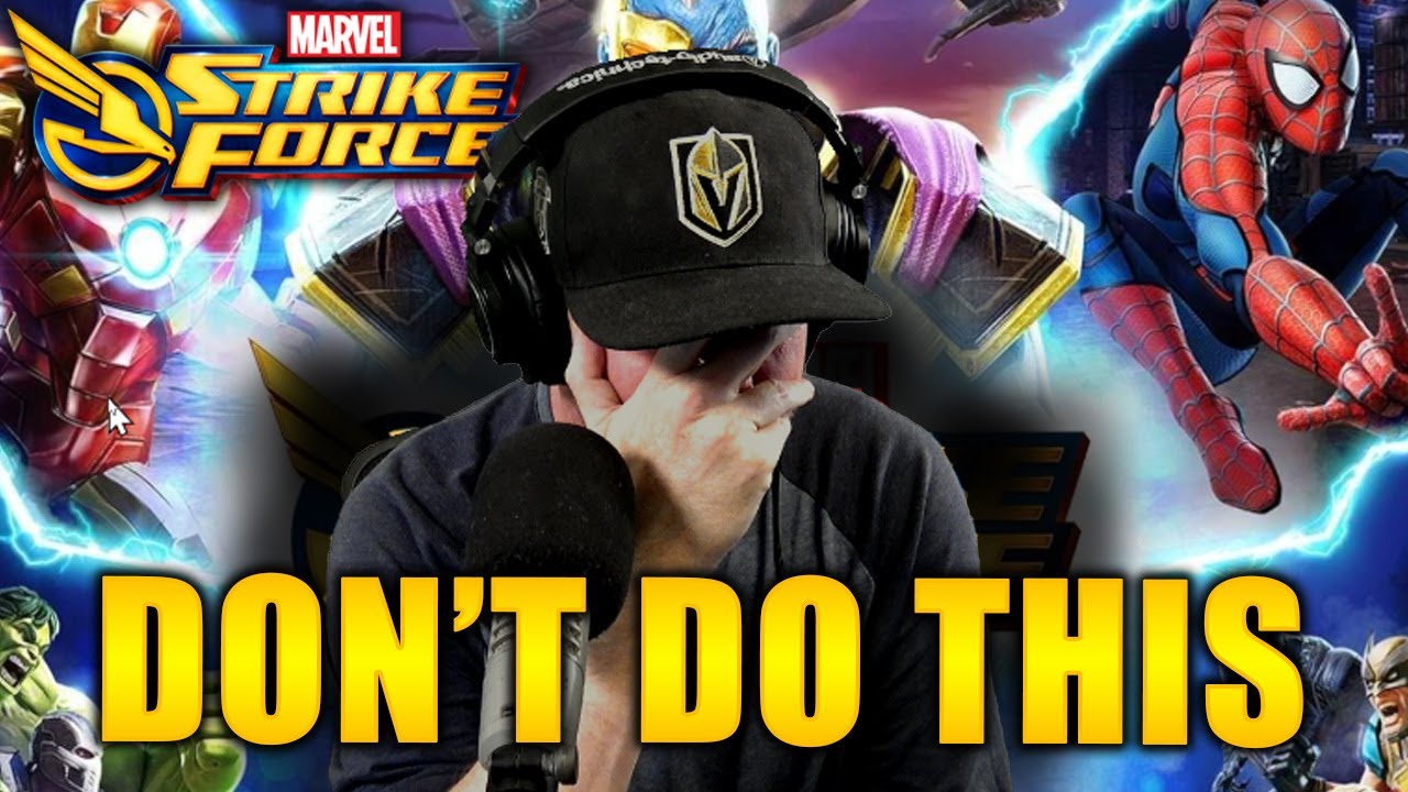 Don't Do This - MARVEL Strike Force - MSF 