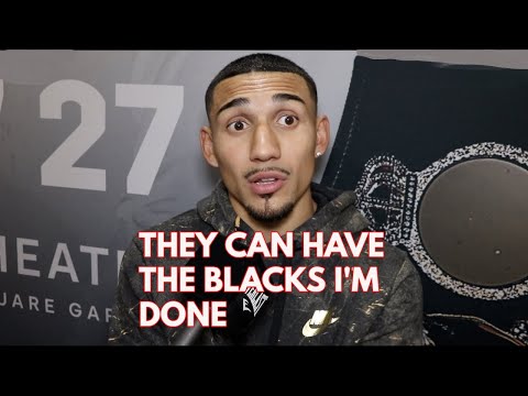 TEOFIMO LOPEZ SAYS THAT ESPN CAN KEEP THE BLACK FIGHTERS