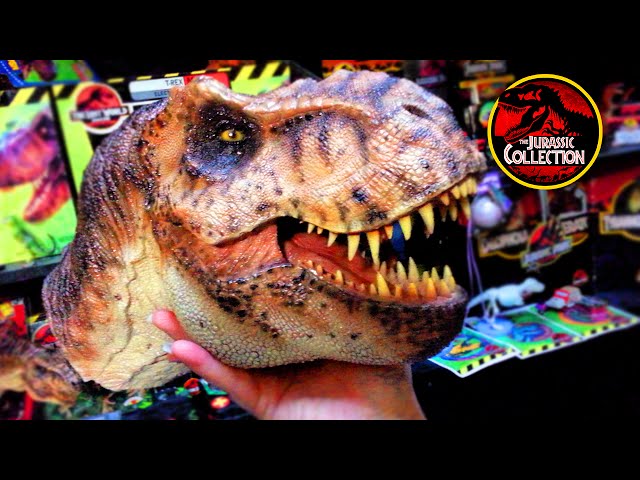 Jurassic Park T-Rex PUPPET!! Sneak Peek - YouTube