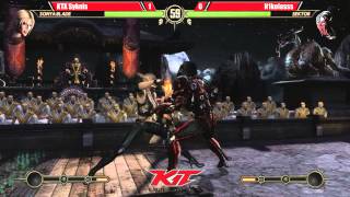 MK9 @ KIT15 - KTX Syknis (Sonya Blade) vs N1kolasss (Sektor) [720p/60fps]
