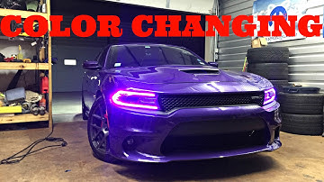 2015+ Dodge Charger RGBW DRL LED Boards Diode Dynamics Installation by ModFX