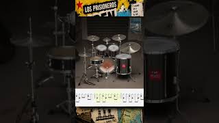 los prisioneros tren al sur Drum Cover with sheet music how to play tutorial #drumcover #tutorial 2