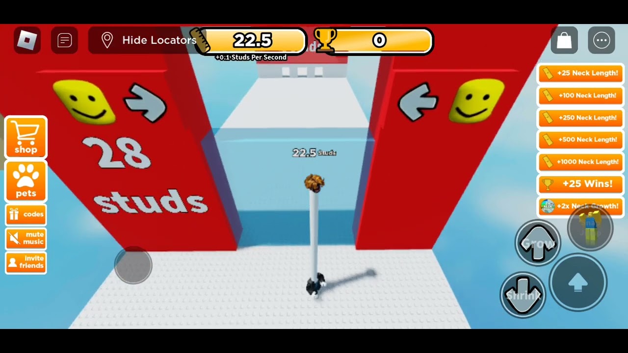 Roblox Giraffe Head Gameplay