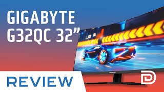 Gigabyte GS32QC 31.5 1440p 165 Hz Curved Gaming Monitor GS32QC