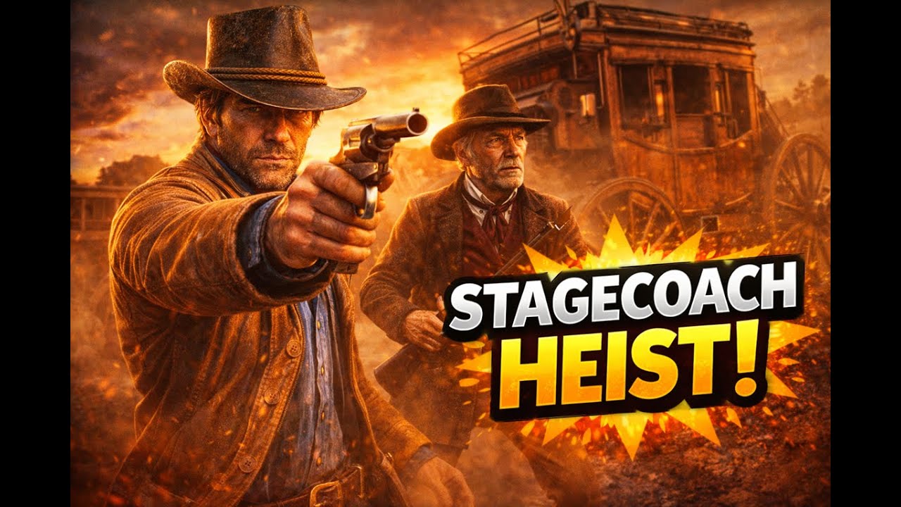 Red Dead Redemption 2 | Arthur & Hosea’s Plan | Stagecoach Robbery | RDR2 Story