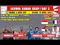 Jadwal Thomas Uber Cup 2026 Hari Ini Day 5 ~ INDONESIA vs TAIPEI ~ INDONESIA vs PRANCIS ~ LINE UP