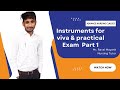 Instruments for viva  practical exam part 1  gujarati  advancenursingclasses5927 