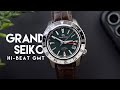 這支的工很好!Grand Seiko HI-BEAT高振頻GMT機械腕錶/36000轉9S86機芯/日本工藝[4K]