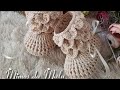 كروشية حذاء بيبي بأجمل غرزة بغرزة قشور السمك || Crochet baby shoes ||قناة كروشية ام لين