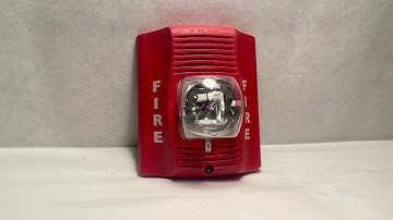 System Sensor P2R (SpectrAlert Advance) Fire Alarm Horn/Strobe Overview + Test (REMAKE)