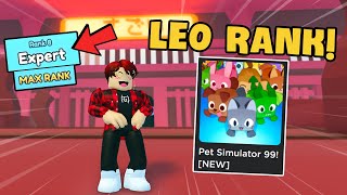 Thủ Thuật LEO RANK Dễ Dàng Nhanh Chóng Trong Pet Simulator 99!  Roblox