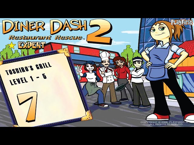 Diner Dash 2 - Restaurant Rescue, RealArcadeapedia Wiki