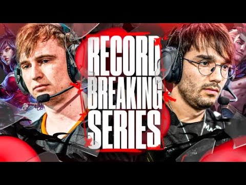 RECORD BREAKING ELIMINATION GAME - FNC VS VITALITY LEC SPRING 2024 PLAYOFFS  - CAEDREL