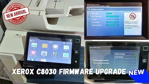 How to upgrade firmware in xerox 7845/7830/7530/7545/c8030/c8045/c8070 from USB flash drive