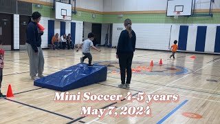 Mini Soccer 4-5 years | Riverbend Community School | May 7, 2024