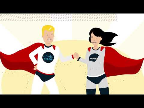 How Heroes play together: Best-in-class Hitachi Vantara Storage and Servers & Network from Cisco
