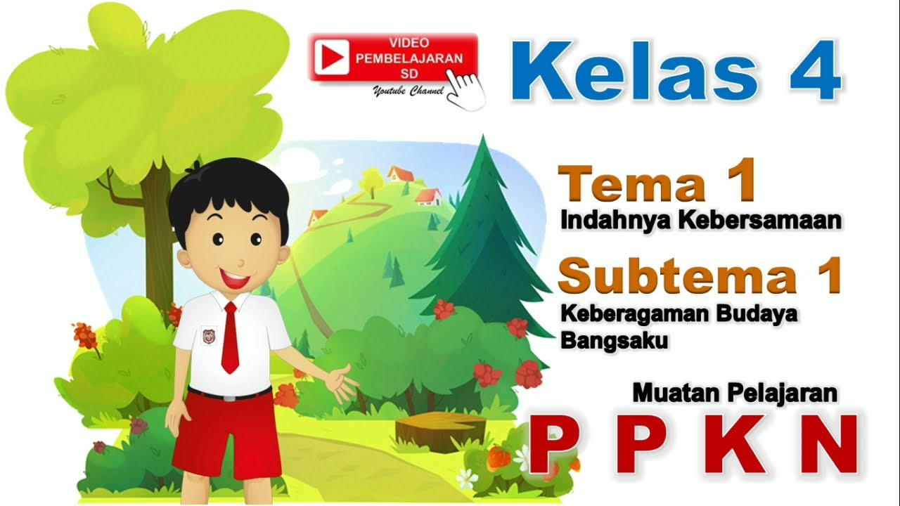 Materi kelas 4 tema 1 subtema 2 muatan ppkn