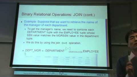 CH6 (Part2) Relational Algebra and Relational Calculus