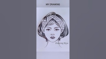 I tried to recreate farjana drawing academy 😎 farjana drawing v/s my drawing #art #shorts #drawing