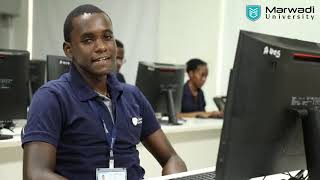 Computer Application Students of Marwadi University - India screenshot 5