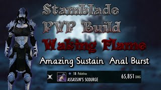 Eso Stamblade 1Vxpvp Build Waking Flame