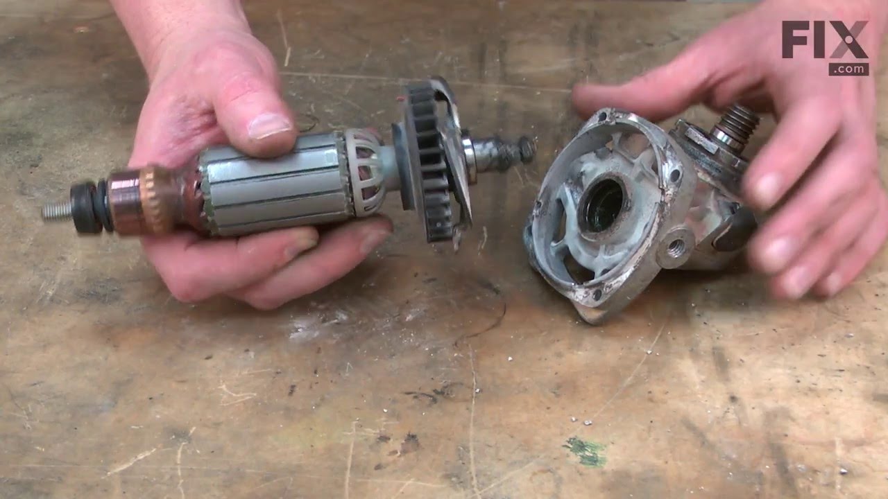 Dewalt Angle Grinder Repair How To Replace The Bearing 608dw