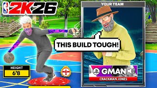 showing GMAN the BEST ISO 6'8 Build on NBA2K26